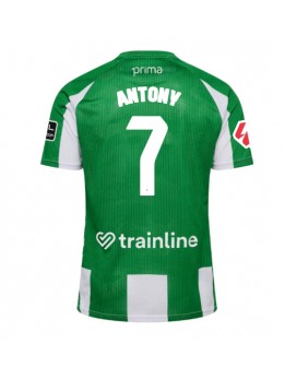 Real Betis Antony #7 Heimtrikot 2025-26 Kurzarm Real Betis Antony #7 Heimtrikot 2025-26 Kurzarm